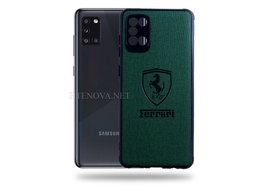 Samsung A31  Leather Back Case